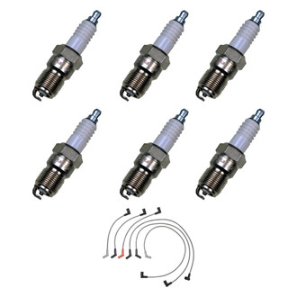 Denso® - Spark Plug Wire and Spark Plug Kit