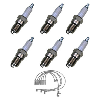 Denso® - Spark Plug Wire and Spark Plug Kit
