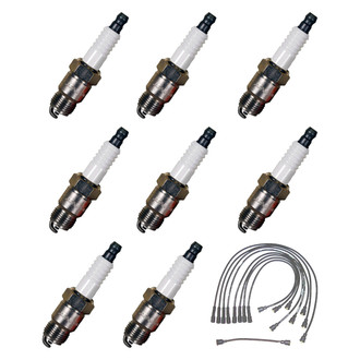 Denso® - Spark Plug Wire and Spark Plug Kit