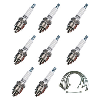 Denso® - Spark Plug Wire and Spark Plug Kit