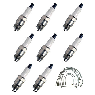 Denso® - Spark Plug Wire and Spark Plug Kit