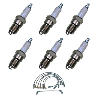 Denso® - Spark Plug Wire and Spark Plug Kit