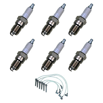Denso® - Spark Plug Wire and Spark Plug Kit