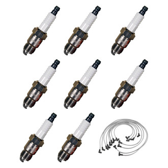 Denso® - Spark Plug Wire and Spark Plug Kit