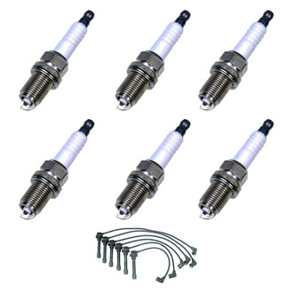 Denso® - Spark Plug Wire and Spark Plug Kit