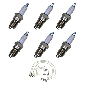 Denso® - Spark Plug Wire and Spark Plug Kit