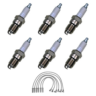 Denso® - Spark Plug Wire and Spark Plug Kit