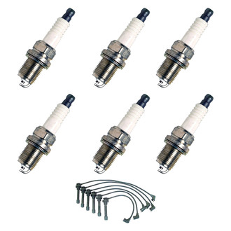 Denso® - Spark Plug Wire and Spark Plug Kit