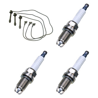 Denso® - Spark Plug Wire and Spark Plug Kit