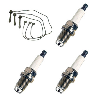 Denso® - Spark Plug Wire and Spark Plug Kit