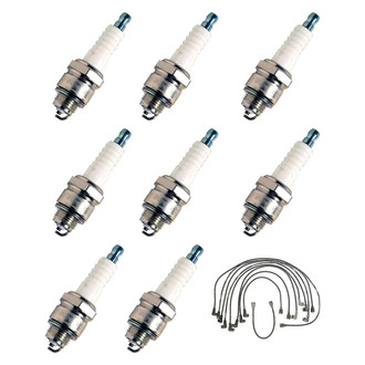 Denso® - Spark Plug Wire and Spark Plug Kit