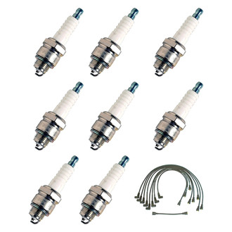 Denso® - Spark Plug Wire and Spark Plug Kit