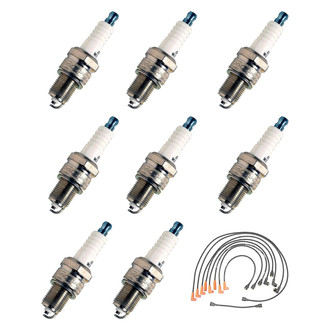 Denso® - Spark Plug Wire and Spark Plug Kit