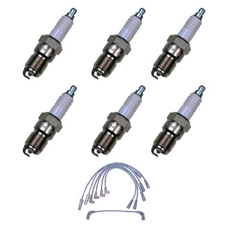 Denso® - Spark Plug Wire and Spark Plug Kit