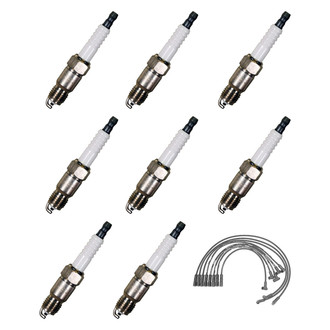 Denso® - Spark Plug Wire and Spark Plug Kit