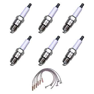 Denso® - Spark Plug Wire and Spark Plug Kit