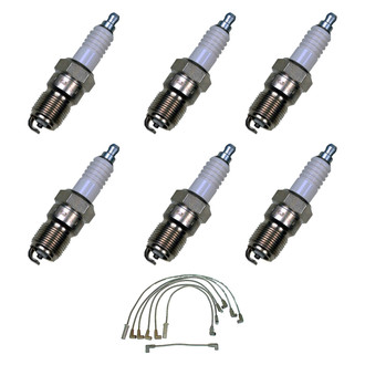 Denso® - Spark Plug Wire and Spark Plug Kit
