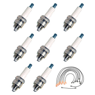 Denso® - Spark Plug Wire and Spark Plug Kit