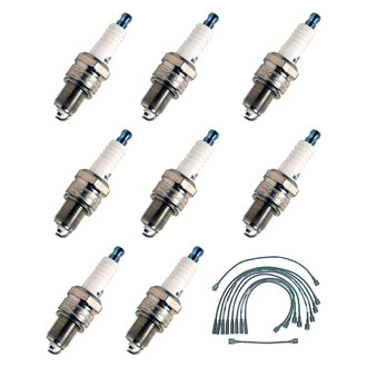 Denso® - Spark Plug Wire and Spark Plug Kit