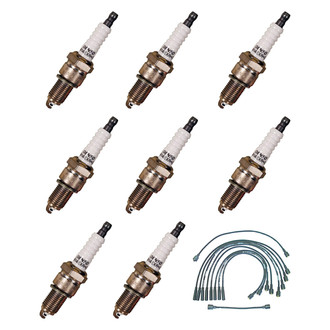 Denso® - Spark Plug Wire and Spark Plug Kit