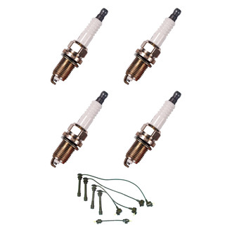 Denso® - Spark Plug Wire and Spark Plug Kit