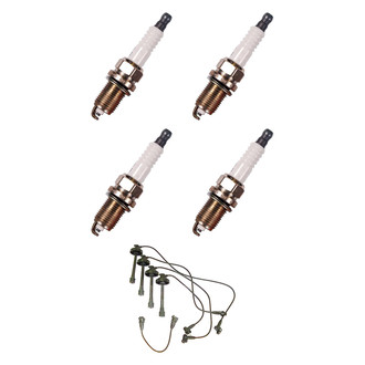 Denso® - Spark Plug Wire and Spark Plug Kit