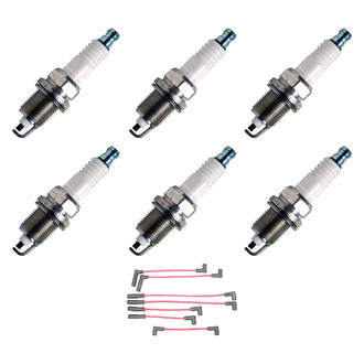 Denso® - Spark Plug Wire and Spark Plug Kit