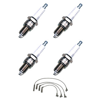 Denso® - Spark Plug Wire and Spark Plug Kit