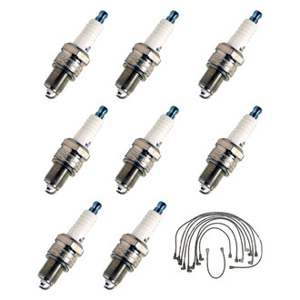 Denso® - Spark Plug Wire and Spark Plug Kit