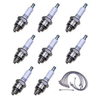Denso® - Spark Plug Wire and Spark Plug Kit