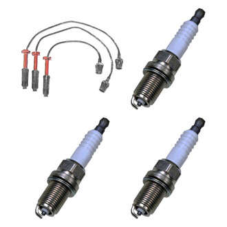 Denso® - Spark Plug Wire and Spark Plug Kit