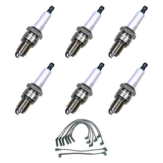 Denso® - Spark Plug Wire and Spark Plug Kit