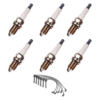 Denso® - Spark Plug Wire and Spark Plug Kit