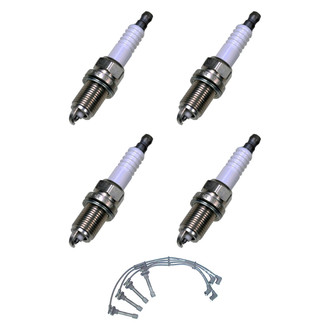 Denso® - Spark Plug Wire and Spark Plug Kit
