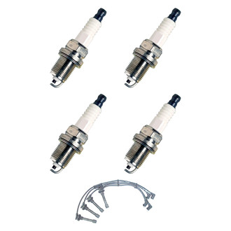 Denso® - Spark Plug Wire and Spark Plug Kit