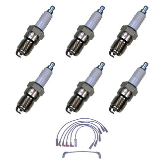 Denso® - Spark Plug Wire and Spark Plug Kit