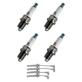 Denso® - Spark Plug Wire and Spark Plug Kit