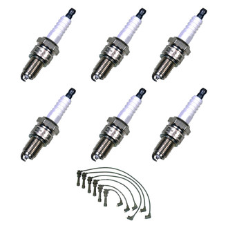 Denso® - Spark Plug Wire and Spark Plug Kit
