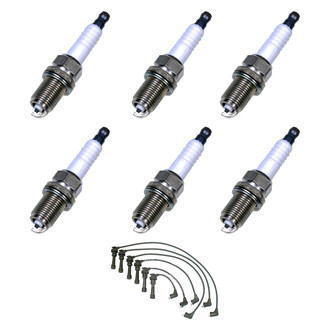 Denso® - Spark Plug Wire and Spark Plug Kit
