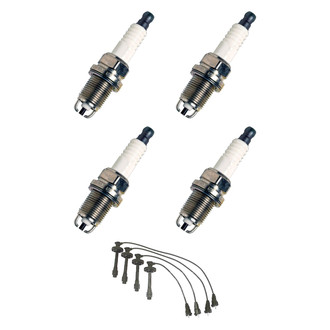 Denso® - Spark Plug Wire and Spark Plug Kit