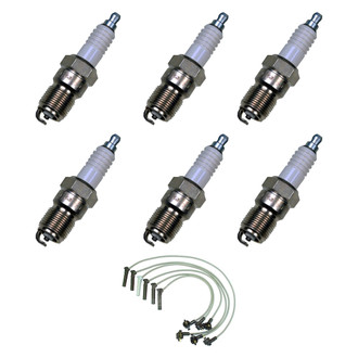 Denso® - Spark Plug Wire and Spark Plug Kit