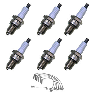 Denso® - Spark Plug Wire and Spark Plug Kit