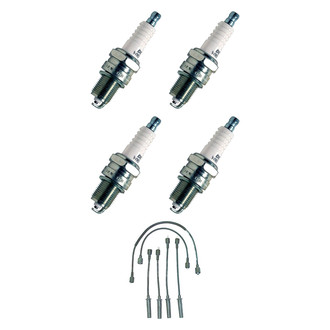 Denso® BNDL-1000-10000520 - Spark Plug Wire and Spark Plug Kit