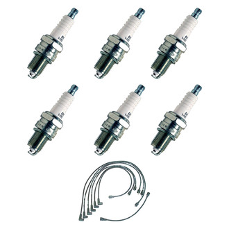 Denso® - Spark Plug Wire and Spark Plug Kit