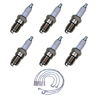 Denso® - Spark Plug Wire and Spark Plug Kit