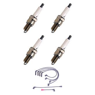Denso® - Spark Plug Wire and Spark Plug Kit