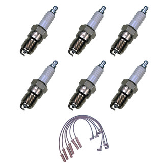 Denso® - Spark Plug Wire and Spark Plug Kit