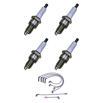 Denso® - Spark Plug Wire and Spark Plug Kit