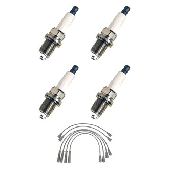 Denso® - Spark Plug Wire and Spark Plug Kit
