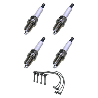 Denso® - Spark Plug Wire and Spark Plug Kit